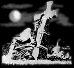 Gif animé gothique tombe